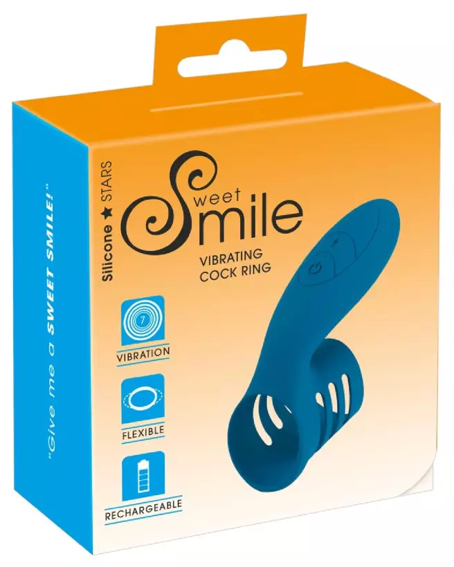 Image du Smile Vibrating Cock Ring par Sweet Smile pour stimulation intense-1