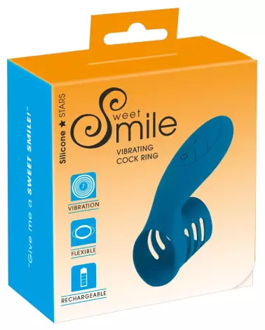Image du Smile Vibrating Cock Ring par Sweet Smile pour stimulation intense-1