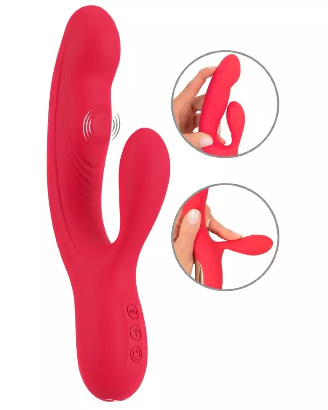 Image du vibromasseur Rabbit Sweet Smile Thumping pour stimulation intense-2