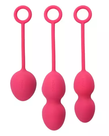Image des Boules de Geisha Nova Plum Red SVAKOM pour renforcement pelvien et plaisir intime-2