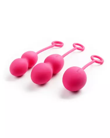 Image des Boules de Geisha Nova Plum Red SVAKOM pour renforcement pelvien et plaisir intime-3