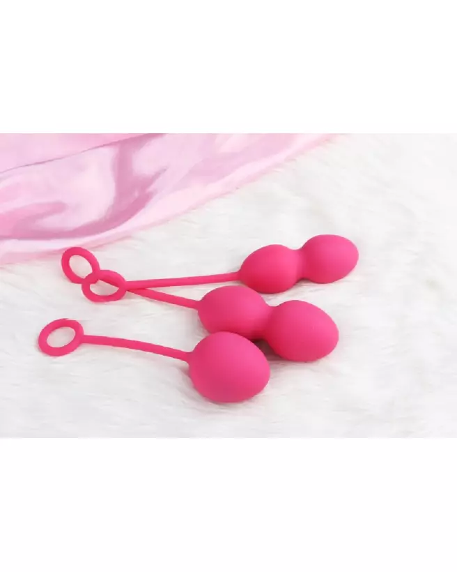 Image des Boules de Geisha Nova Plum Red SVAKOM pour renforcement pelvien et plaisir intime-5