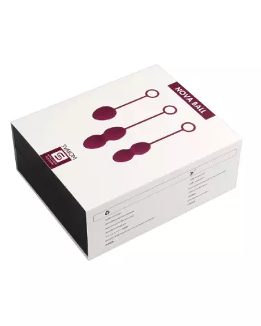 Image des Boules de Geisha Nova Violet par SVAKOM - Renforcement Pelvien et Plaisir Sensoriel-1