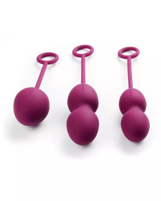Image des Boules de Geisha Nova Violet par SVAKOM - Renforcement Pelvien et Plaisir Sensoriel-3