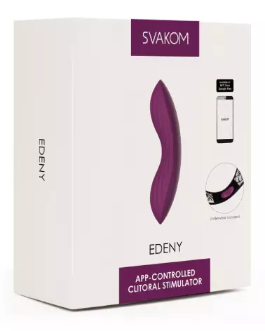 Image de la Culotte Vibrante Edeny SVAKOM pour plaisir discret et contrôle à distance-1