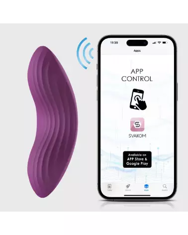 Image de la Culotte Vibrante Edeny SVAKOM pour plaisir discret et contrôle à distance-7