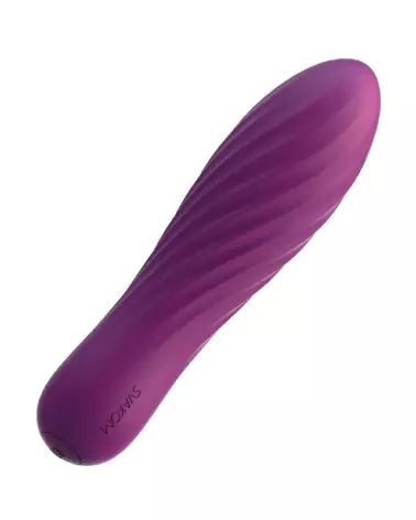Image du vibromasseur Tulip Violet de SVAKOM - Élégant et efficace pour plaisir accru-3