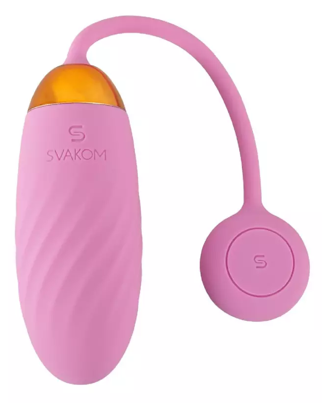 Image de l'oeuf vibrant télécommandé Ella Neo Pink de SVAKOM, contrôle via application-2