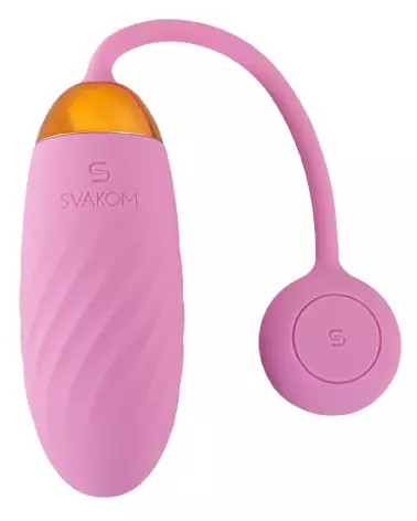 Image de l'oeuf vibrant télécommandé Ella Neo Pink de SVAKOM, contrôle via application-2