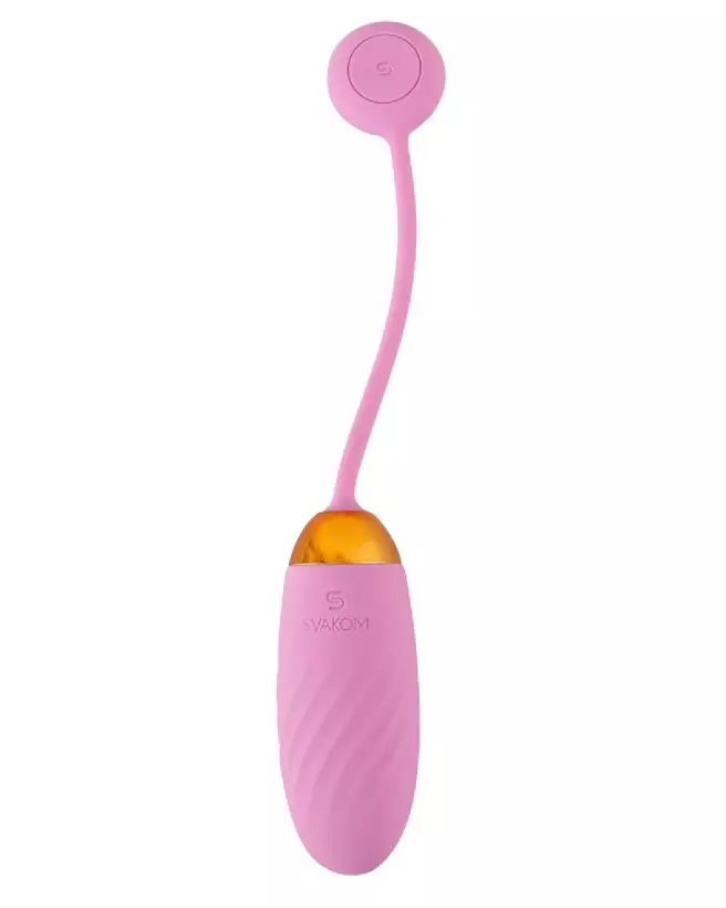 Image de l'oeuf vibrant télécommandé Ella Neo Pink de SVAKOM, contrôle via application-3