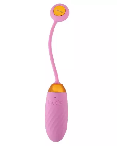 Image de l'oeuf vibrant télécommandé Ella Neo Pink de SVAKOM, contrôle via application-4