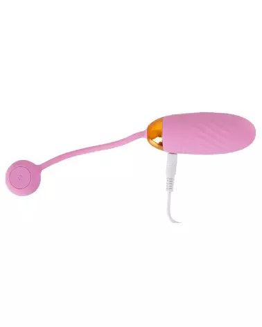 Image de l'oeuf vibrant télécommandé Ella Neo Pink de SVAKOM, contrôle via application-6