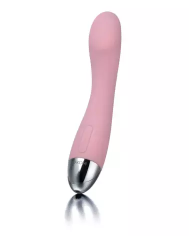 Image du stimulateur Amy Pale Pink de SVAKOM, idéal pour la stimulation du point G, en silicone médical-2