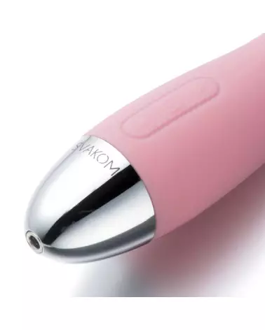 Image du stimulateur Amy Pale Pink de SVAKOM, idéal pour la stimulation du point G, en silicone médical-6