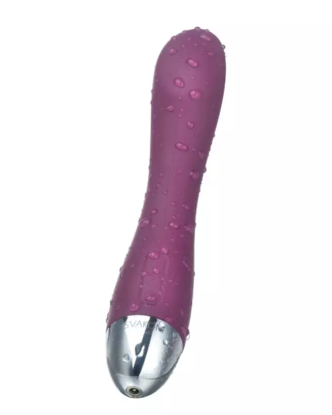 Image de SVAKOM Amy Pale Pink - Stimulateur Point G haute performance en silicone médical-4