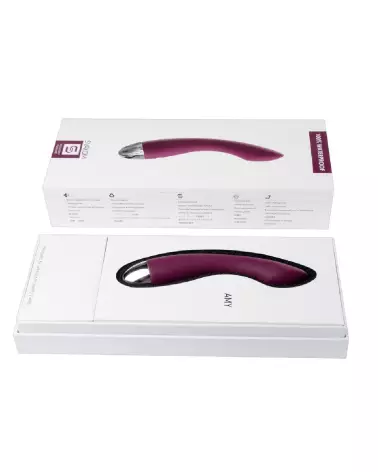 Image de SVAKOM Amy Pale Pink - Stimulateur Point G haute performance en silicone médical-7