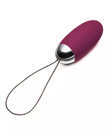 Image de l'oeuf vibrant Elva Violet de SVAKOM, contrôle à distance pour plaisir discret-3