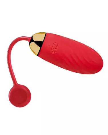 Image de l'œuf vibrant Ella Red SVAKOM, jouet intime télécommandé pour plaisir à distance-3