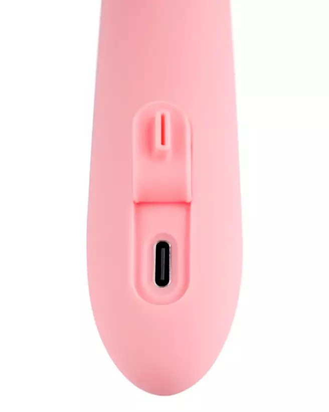 Image du Mora Neo Peach Pink par SVAKOM, peluche lapin douce et colorée-7