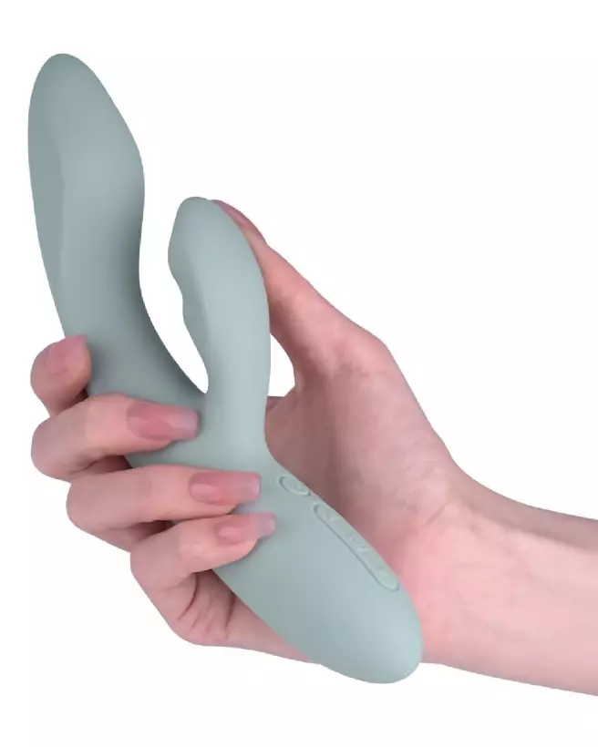 Image du lapin Chika Turquoise Grey de SVAKOM, design moderne et élégant-6