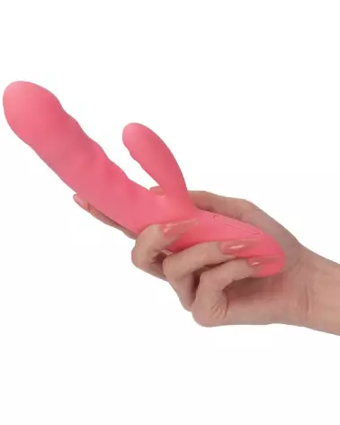 Image du lapin vibrant Avery Strawberry Pink de SVAKOM en rose framboise-6