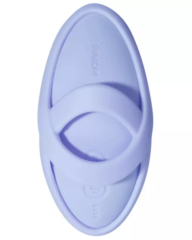 Image du Echo 2 Sky Blue de SVAKOM, stimulateur digital élégant en bleu ciel-3