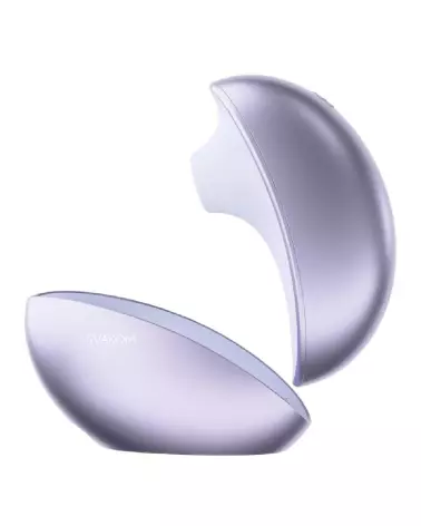 Image du stimulateur clitoridien SVAKOM Pulse Galaxy Lilac, technologie sans contact et design ergonomique-3