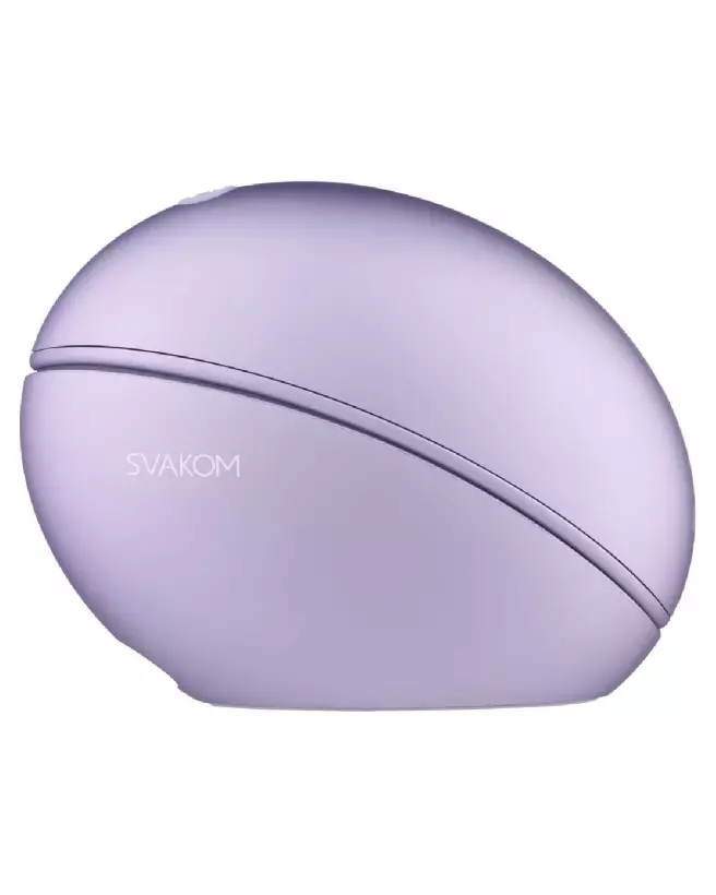 Image du stimulateur clitoridien SVAKOM Pulse Galaxy Lilac, technologie sans contact et design ergonomique-4