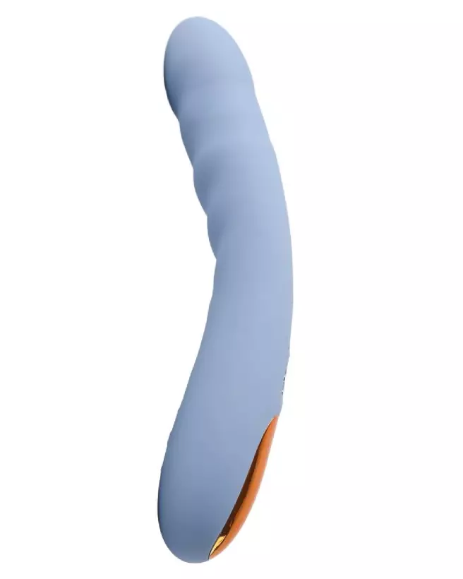 Image du vibromasseur Ava Neo Cornflower Blue de SVAKOM pour stimulation du Point G-2