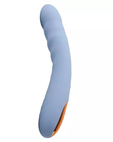 Image du vibromasseur Ava Neo Cornflower Blue de SVAKOM pour stimulation du Point G-2