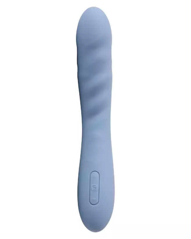 Image du vibromasseur Ava Neo Cornflower Blue de SVAKOM pour stimulation du Point G-4