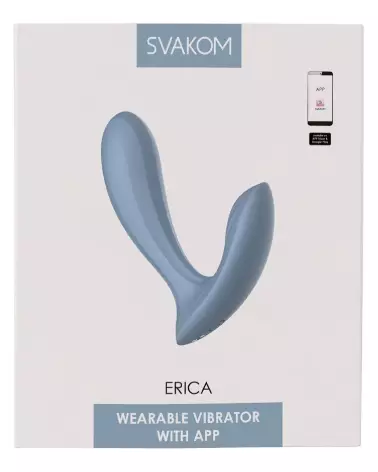 Image de la culotte vibrante Erica Blue de SVAKOM, plaisir discret et technologie avancée-1