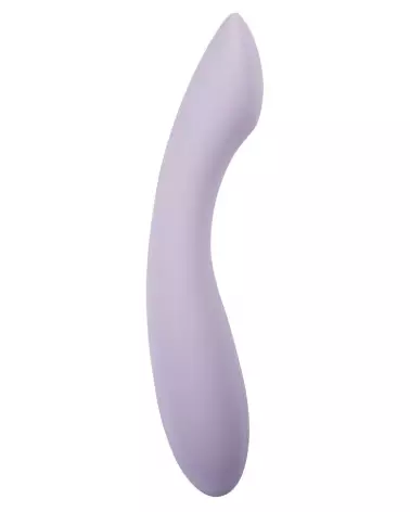 Image du vibromasseur Amy 2 Pastel Lilac de SVAKOM, stimulateur point G en silicone doux et ergonomique-2