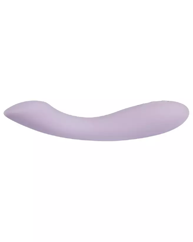 Image du vibromasseur Amy 2 Pastel Lilac de SVAKOM, stimulateur point G en silicone doux et ergonomique-4
