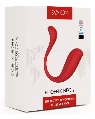 Image du SVAKOM Phoenix Neo 2, sextoy connecté contrôlable via application-1