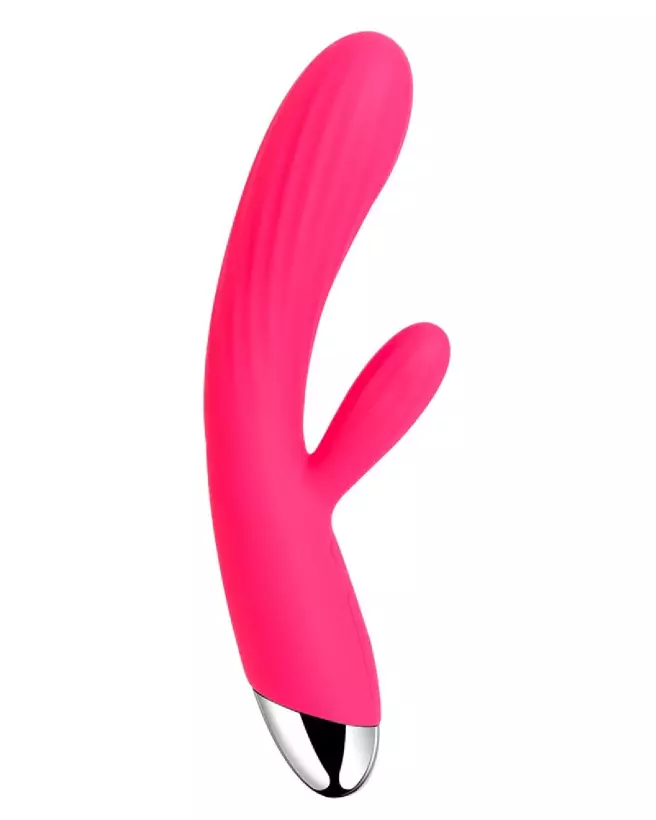 Image de SVAKOM Angel Plum Red, rabbit élégant et performant-2