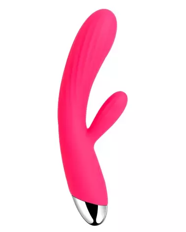 Image de SVAKOM Angel Plum Red, rabbit élégant et performant-2