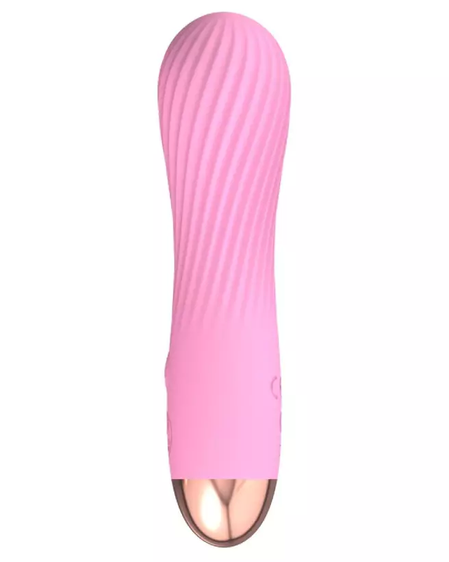 Image du Cuties Mini Vibrator Rose 2.G, sextoy idéal pour débutants, design discret et élégant-3