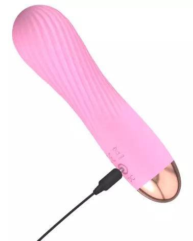 Image du Cuties Mini Vibrator Rose 2.G, sextoy idéal pour débutants, design discret et élégant-5