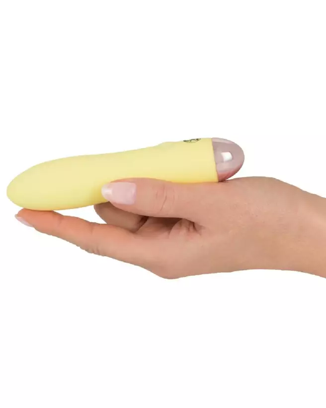 Image du Cuties Mini Vibrator Yellow, sextoy idéal pour débutants-3