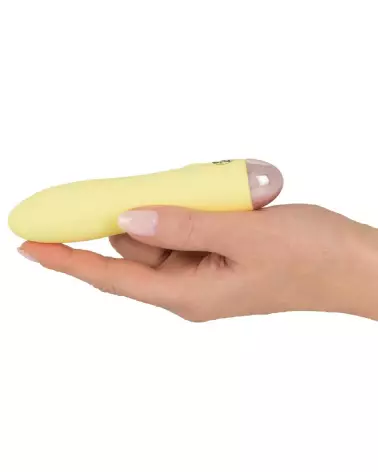 Image du Cuties Mini Vibrator Yellow, sextoy idéal pour débutants-3