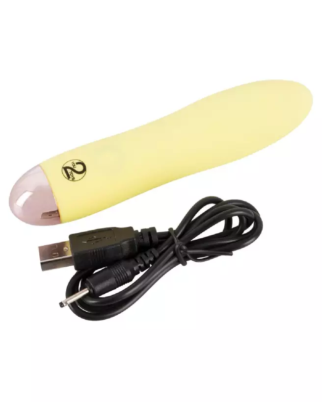 Image du Cuties Mini Vibrator Yellow, sextoy idéal pour débutants-4