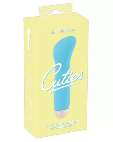 Cuties Mini Vibrator Blue image - Sextoy discret et puissant pour débutants-1
