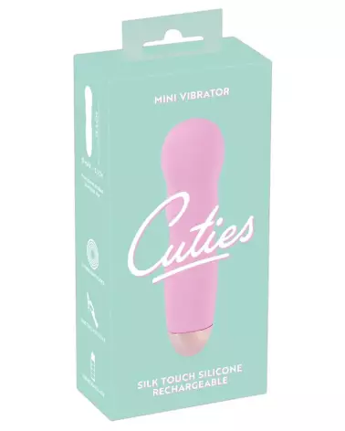 Image du Mini Vibrator Rose de Cuties, sextoy idéal pour débutants-1