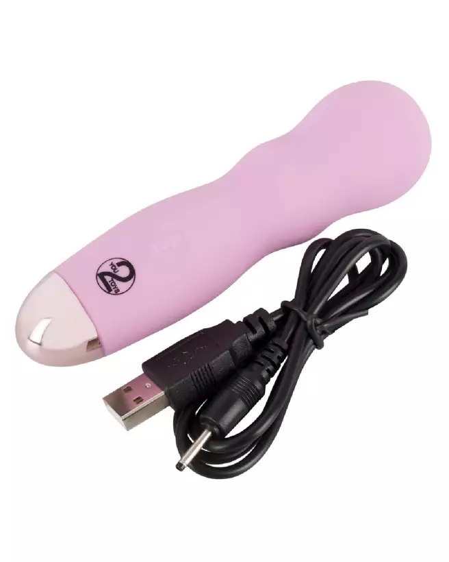 Image du Mini Vibrator Rose de Cuties, sextoy idéal pour débutants-4