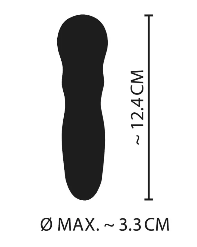 Image du Mini Vibrator Rose de Cuties, sextoy idéal pour débutants-6