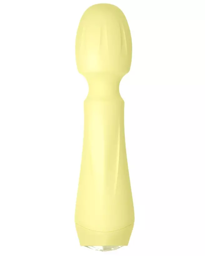 Cuties Mini Vibrator Yellow 4 - Sextoy Compact et Discret pour Débutants-2