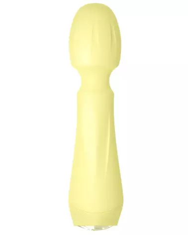 Cuties Mini Vibrator Yellow 4 - Sextoy Compact et Discret pour Débutants-2