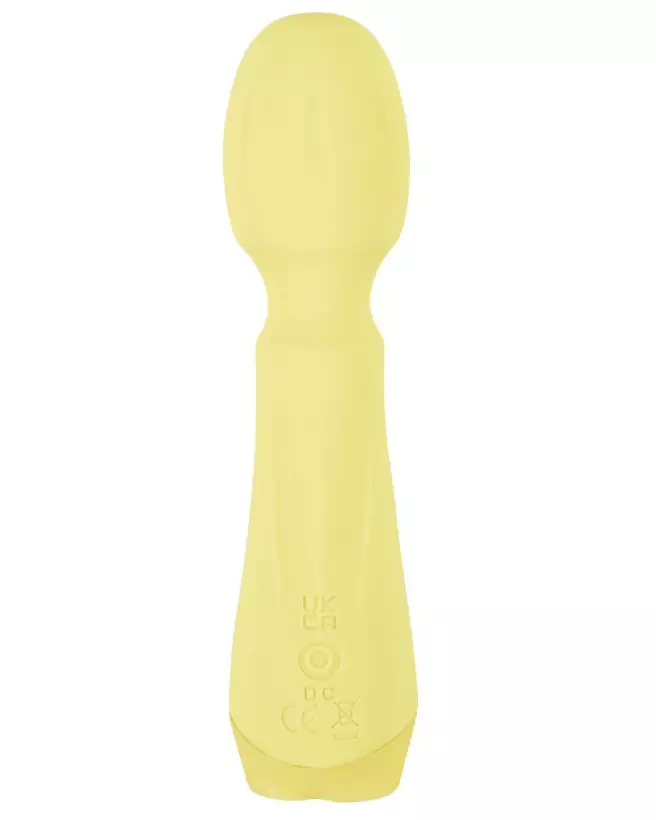 Cuties Mini Vibrator Yellow 4 - Sextoy Compact et Discret pour Débutants-5