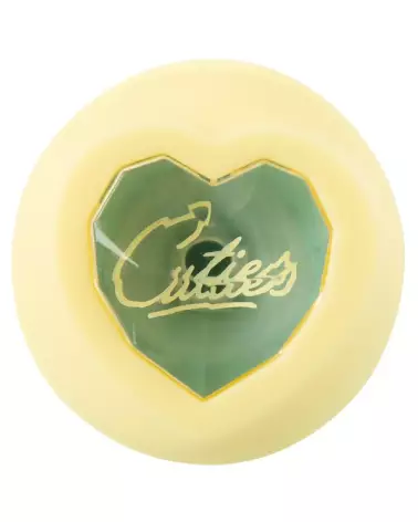 Cuties Mini Vibrator Yellow 4 - Sextoy Compact et Discret pour Débutants-6